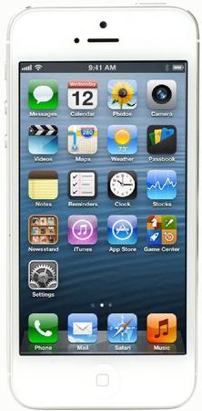 Смартфон Apple iPhone 5 32Gb White & Silver - Набережные Челны