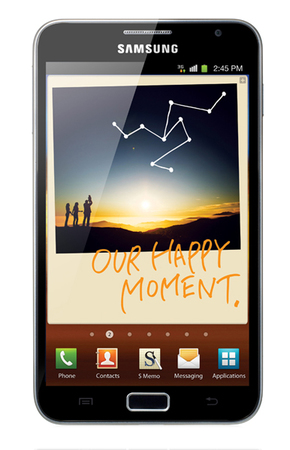 Смартфон Samsung Galaxy Note GT-N7000 Black - Набережные Челны