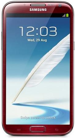 Смартфон Samsung Galaxy Note 2 GT-N7100 Red - Набережные Челны